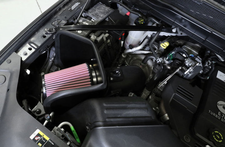 K&N 19-20 Ram 2500/3500 L6-6.7L Diesel AirCharger Performance Intake - Bull Strap
