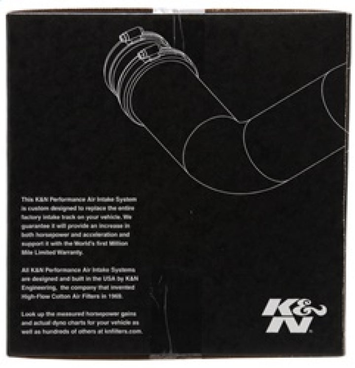 K&N 19-20 Toyota Corolla L4-2.0L Typhoon Short Ram Intake - Bull Strap