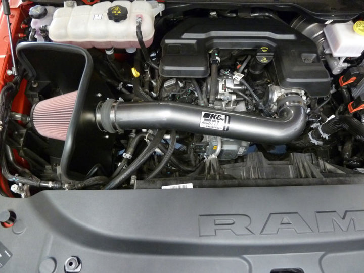 K&N 19-21 Dodge Ram 1500 3.6L V6 F/I Performance Air Intake Kit - Bull Strap