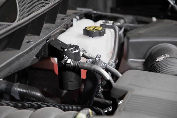 K&N 19-22 Chevy Silverado 1500 5.3/6.2L Catch Can. Oil Separator - Bull Strap