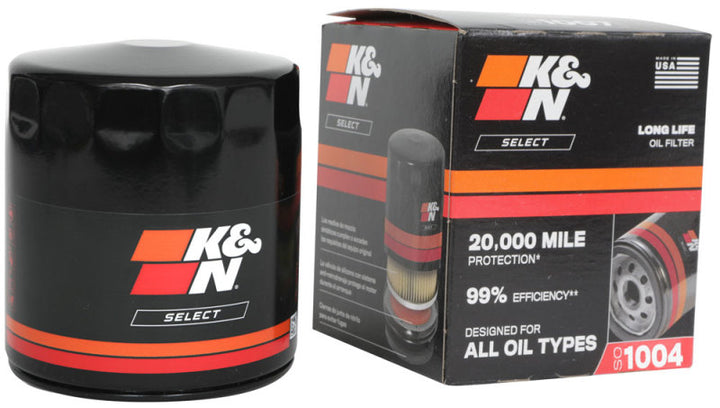 K&N 19-23 Genesis G70 2.0L L4 / 21-23 Hyundai Elantra Hybrid 1.6L L4 Spin-On Oil Filter - Bull Strap