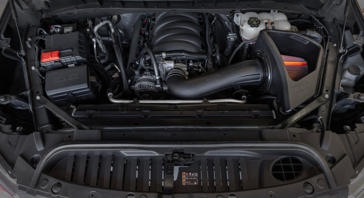 K&N 19-24 Chevy Silverado (5.3L/6.2L V8) NextGen Cold Air Intake - Bull Strap