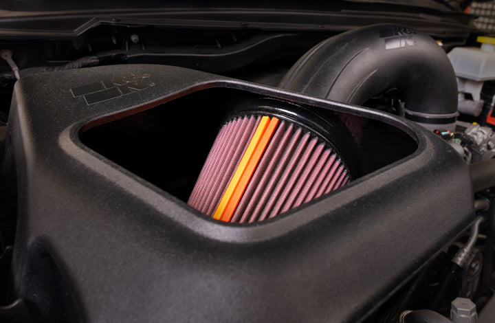 K&N 19-24 Dodge Ram 1500 (5.7L V8) NextGen Cold Air Intake - Bull Strap