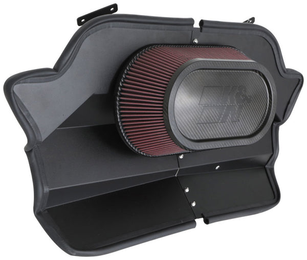 K&N 20-21 Chevrolet Corvette Stingray 6.2L V8 F/I AirCharger Performance Intake System - Bull Strap