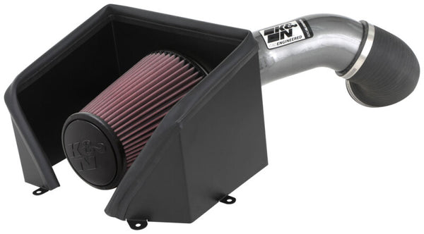K&N 20-21 Chevy / GMC 2500/3500 6.6L V8 Performance Air Intake System - Bull Strap