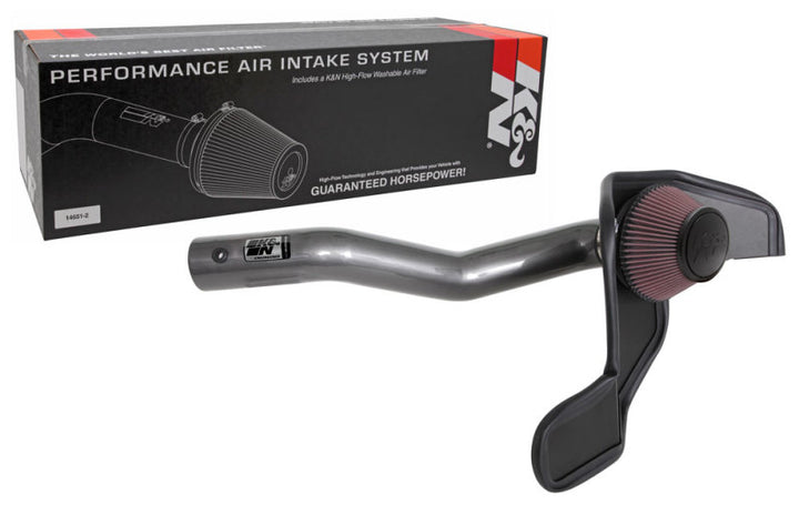 K&N 20-21 Ford Explorer 2.3L L4 F/I High Flow Performance Intake Kit - Bull Strap