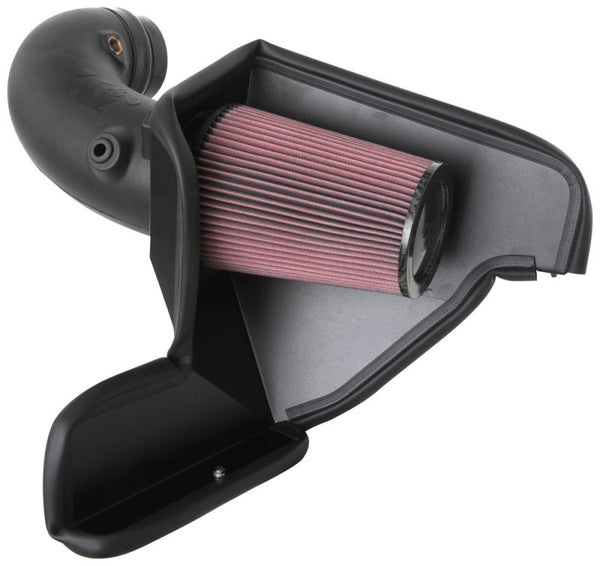 K&N 20-21 Ford Mustang GT500 5.2L V8 AirCharger Performance Intake - Bull Strap
