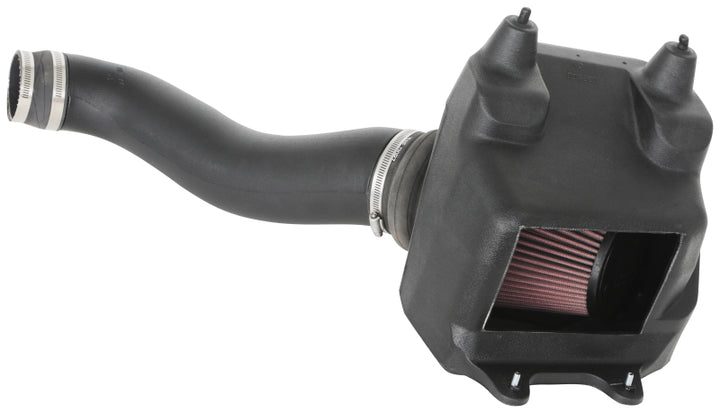 K&N 20-21 Jeep Wrangler V6-3.0L DSL AirCharger Performance Intake - Bull Strap