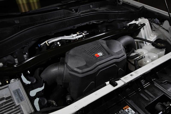 K&N 20-24 Ford Explorer 3.0L V6 / 20-24 Lincoln Aviator 3.0L V6 Performance Air Intake System - Bull Strap