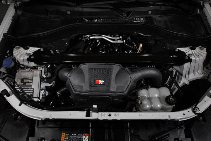 K&N 20-24 Ford Explorer 3.0L V6 / 20-24 Lincoln Aviator 3.0L V6 Performance Air Intake System - Bull Strap