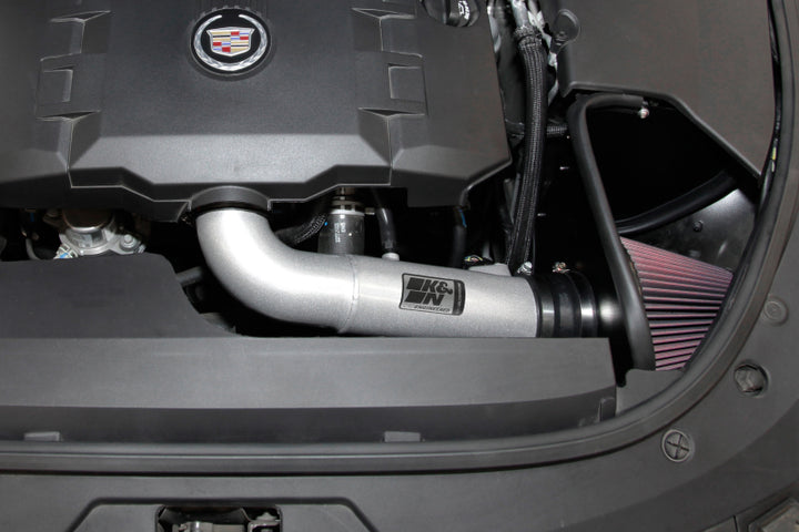 K&N 2012 Cadillac CTS 3.0L/3.6L Typhoon Performance Intake Kit - Bull Strap