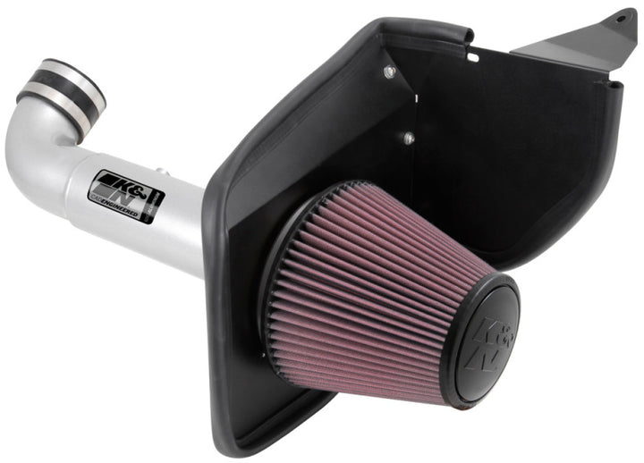 K&N 2012 Cadillac CTS 3.0L/3.6L Typhoon Performance Intake Kit - Bull Strap