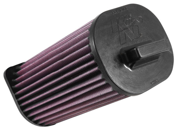 K&N 2012 Mercedes Benz C180 L4-1.6L F/I Replacement Drop In Air Filter - Bull Strap