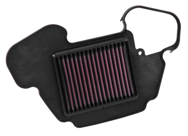 K&N 2013-2015 Honda Grom 125/MSX125 Air Filter - Bull Strap
