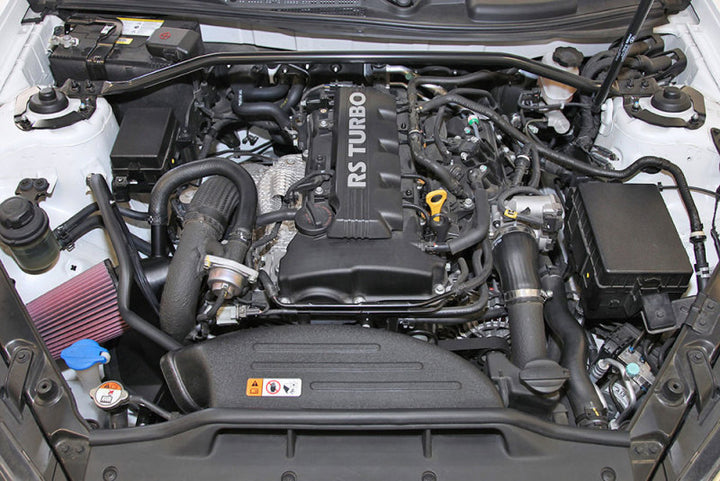 K&N 2013 Hyundai Genesis Coupe 2.0L L4 F/I Typhoon Performance Intake Performance kit - Bull Strap