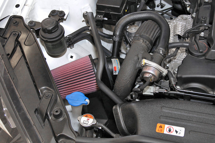K&N 2013 Hyundai Genesis Coupe 2.0L L4 F/I Typhoon Performance Intake Performance kit - Bull Strap