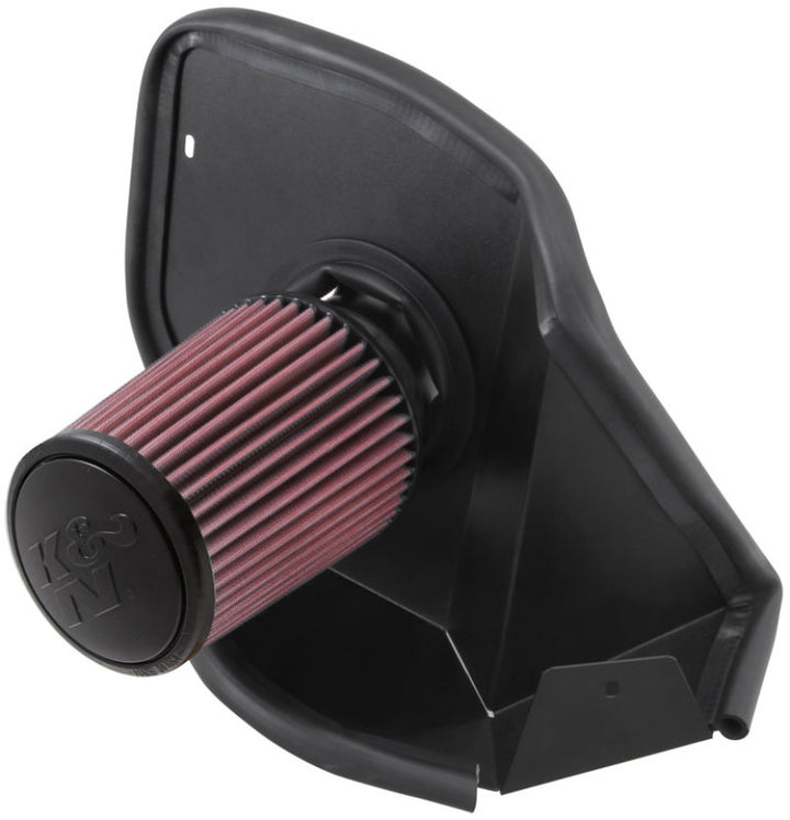 K&N 2013 Hyundai Genesis Coupe 2.0L L4 F/I Typhoon Performance Intake Performance kit - Bull Strap