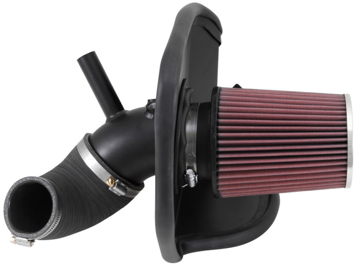 K&N 2013 Hyundai Genesis Coupe 2.0L L4 F/I Typhoon Performance Intake Performance kit - Bull Strap