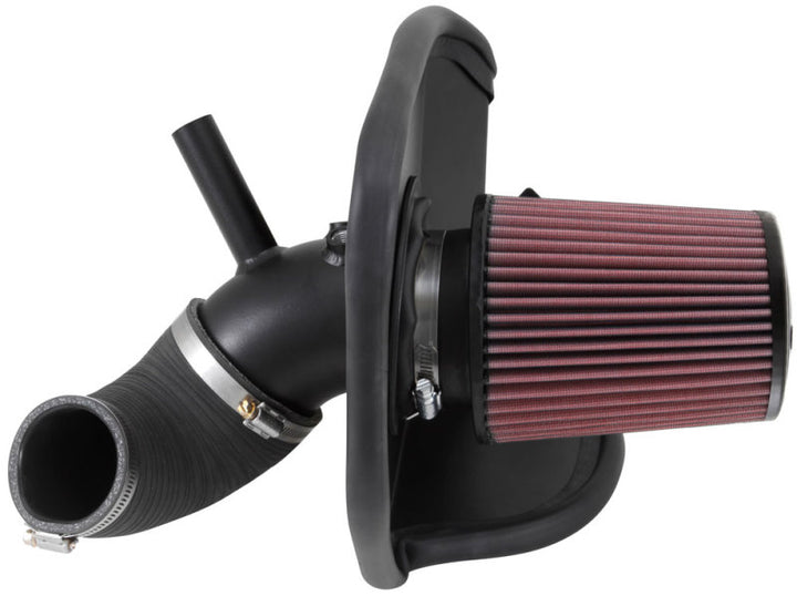 K&N 2013 Hyundai Genesis Coupe 2.0L L4 F/I Typhoon Performance Intake Performance kit - Bull Strap