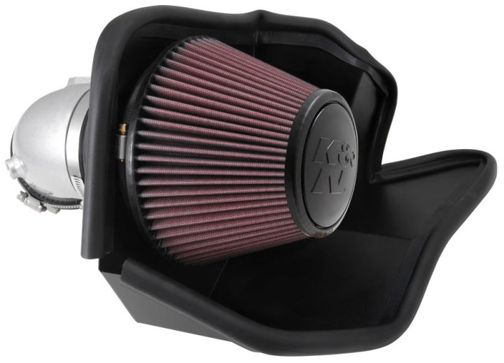 K&N 2013 Hyundai Genesis Coupe 3.8L V6 Typhoon Performance Intake Performance kit - Bull Strap