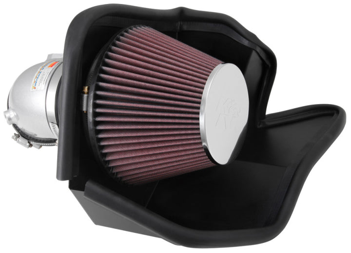 K&N 2013 Hyundai Genesis Coupe 3.8L V6 Typhoon Performance Intake Performance kit - Bull Strap