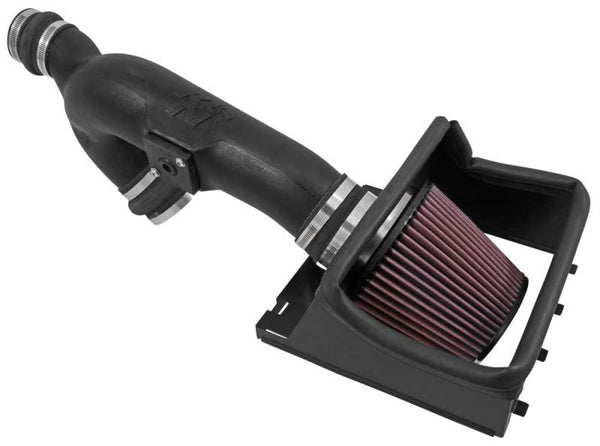 K&N 2015-2016 Ford Expedition/15-16 Lincoln Navigator 3.5L V6 F/I Performance Intake Kit - Bull Strap