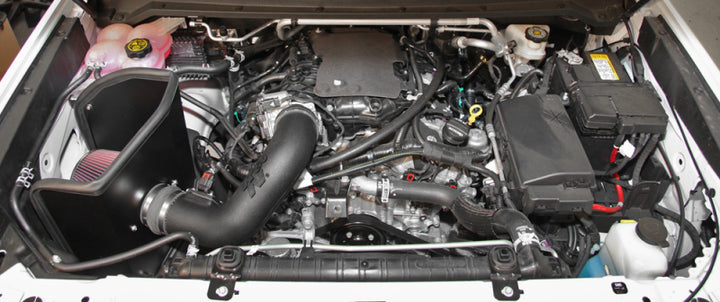 K&N 2015 Chevy Colorado 3.6L V6 AirCharger Performance Intake - Bull Strap
