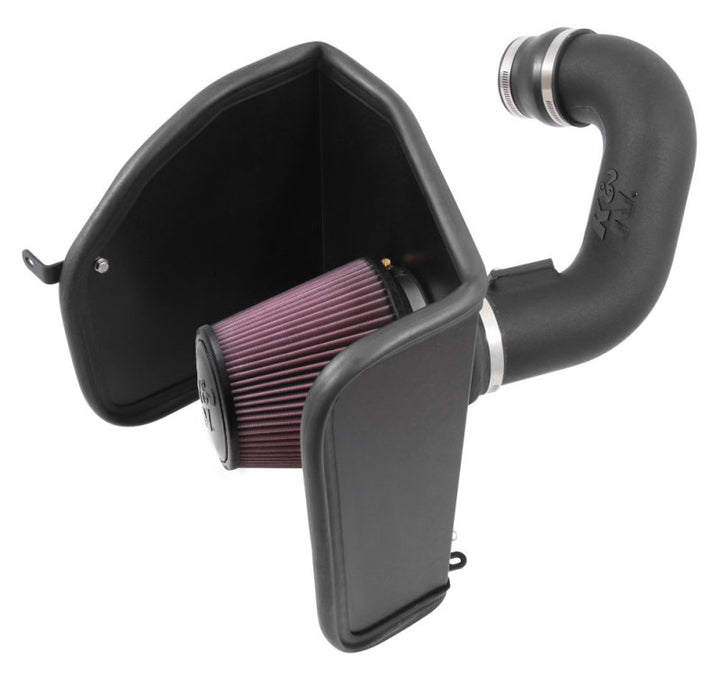 K&N 2015 Chevy Colorado 3.6L V6 AirCharger Performance Intake - Bull Strap