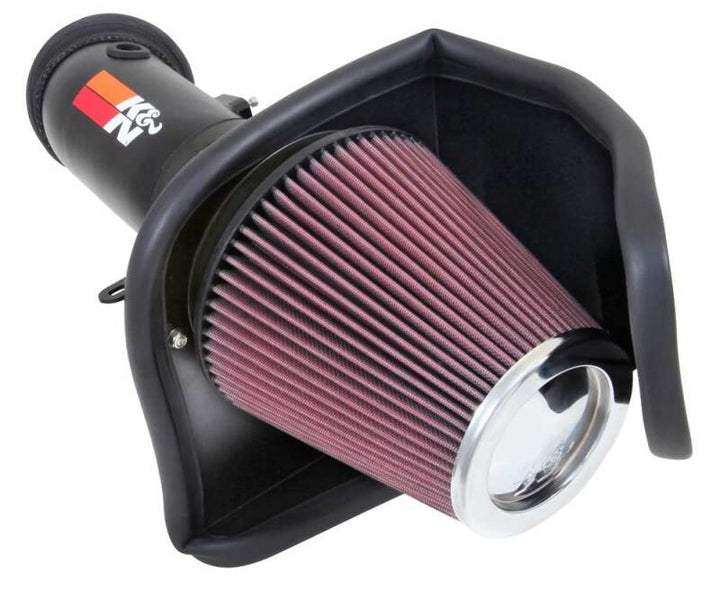 K&N 2015 Dodge Challenger/Charger 6.2L V8 Typhoon Short Ram Intake - Bull Strap