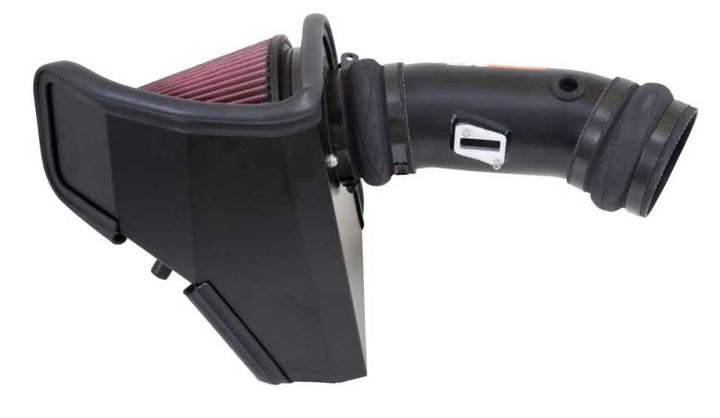 K&N 2015 Dodge Challenger/Charger 6.2L V8 Typhoon Short Ram Intake - Bull Strap
