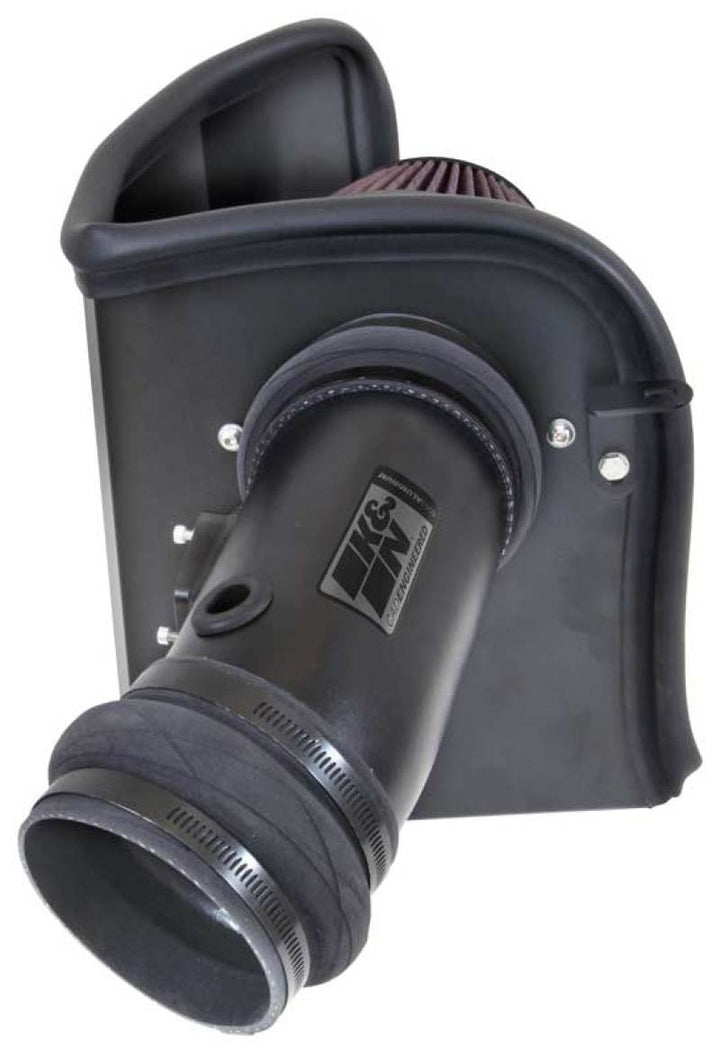 K&N 2015 Dodge Challenger/Charger 6.2L V8 Typhoon Short Ram Intake - Bull Strap