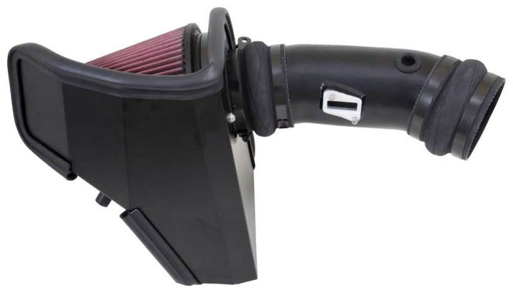 K&N 2015 Dodge Challenger/Charger 6.2L V8 Typhoon Short Ram Intake - Bull Strap