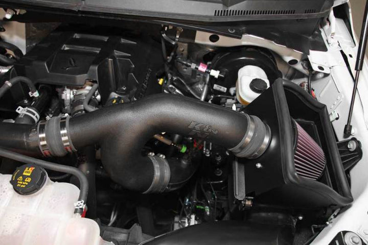 K&N 2015 FORD F150 2.7L V6 Performance Intake Kit - Bull Strap