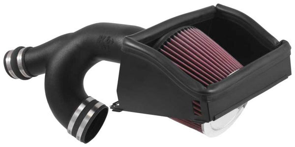 K&N 2015 Ford F150 EcoBoost V6-3.5L 57 Series FIPK Performance Intake Kit - Bull Strap