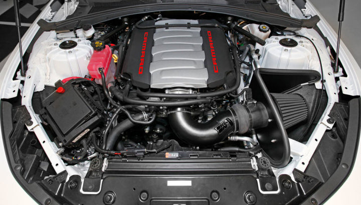 K&N 2016 Chevrolet Camaro SS V8 6.2L Performance Intake Kit - Bull Strap