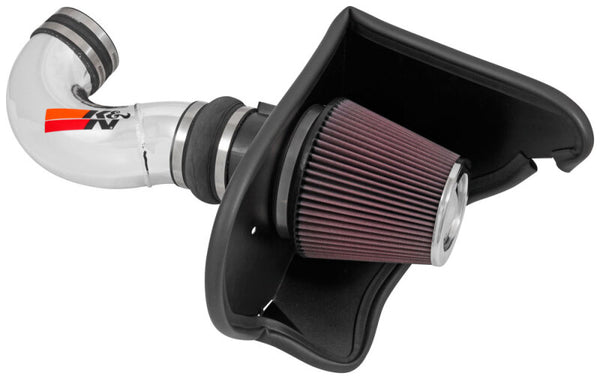 K&N 2016 Chevy Camaro SS 6.2L V8 F/I Typhoon Intake System - Bull Strap