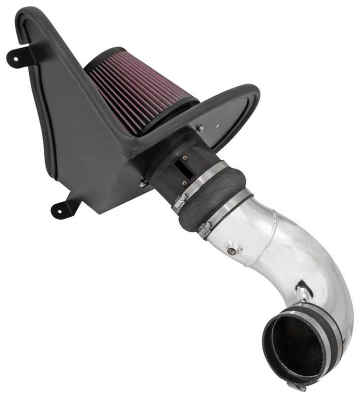 K&N 2016 Chevy Camaro SS 6.2L V8 F/I Typhoon Intake System - Bull Strap