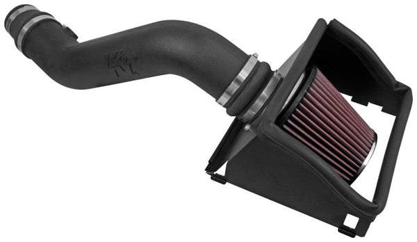 K&N 2016 Ford F-150 3.5L AirCharger Performance Intake - Bull Strap