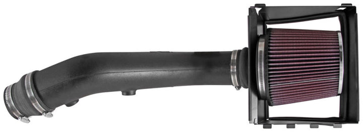 K&N 2016 Ford F-150 3.5L AirCharger Performance Intake - Bull Strap