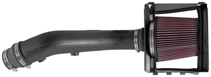 K&N 2016 Ford F-150 3.5L AirCharger Performance Intake - Bull Strap