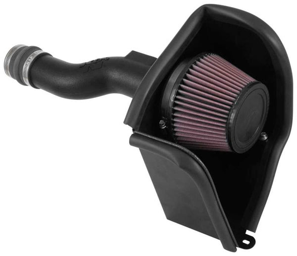 K&N 2016 Honda Civic L4-1.5L AirCharger Performance Intake Kit - Bull Strap
