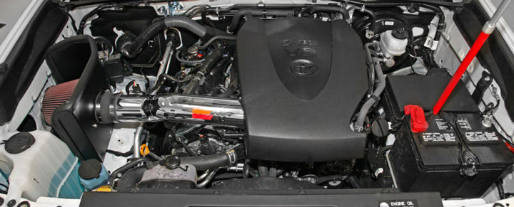K&N 2016 Toyota Tacoma 3.5L-V6 High Flow Performance Kit - Bull Strap