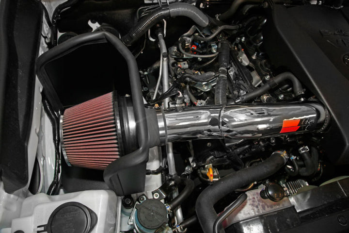 K&N 2016 Toyota Tacoma 3.5L-V6 High Flow Performance Kit - Bull Strap