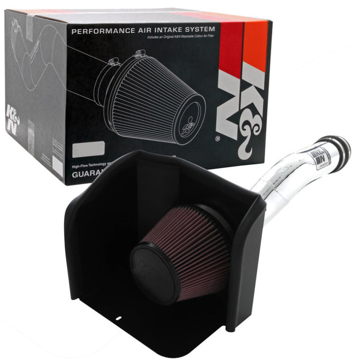 K&N 2016 Toyota Tacoma 3.5L-V6 High Flow Performance Kit - Bull Strap