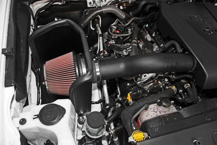 K&N 2016 Toyota Tacoma V6 3.5L AirCharger Performance Intake - Bull Strap