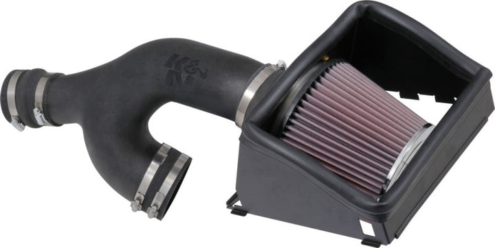 K&N 2017-2018 Ford F-150 Ecoboost 3.5L F/I AirCharger Performance Intake - Bull Strap