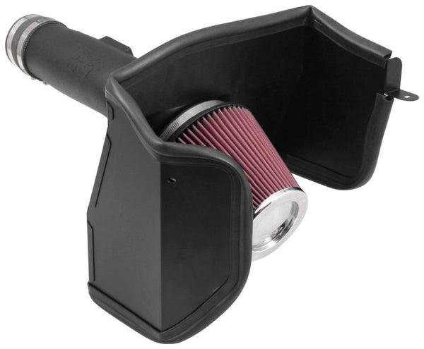 K&N 2017 Nissan Armada V8 5.6L AirCharger Performance Air Intake - Bull Strap