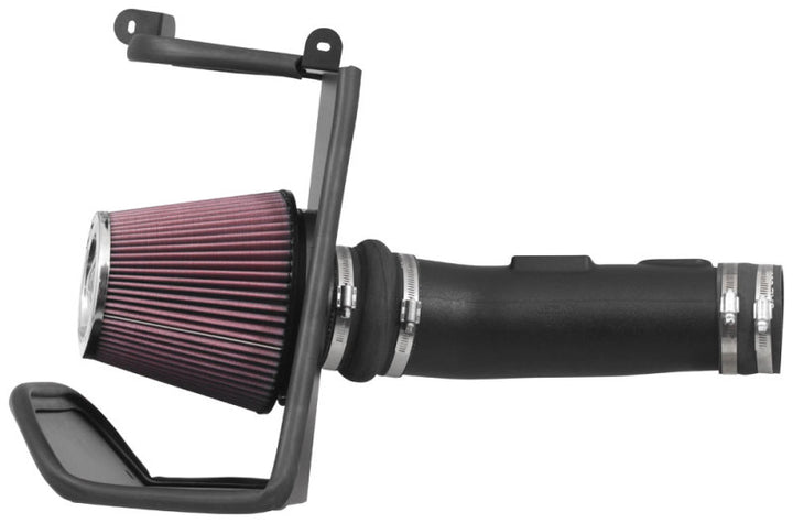 K&N 2017 Nissan Armada V8 5.6L AirCharger Performance Air Intake - Bull Strap