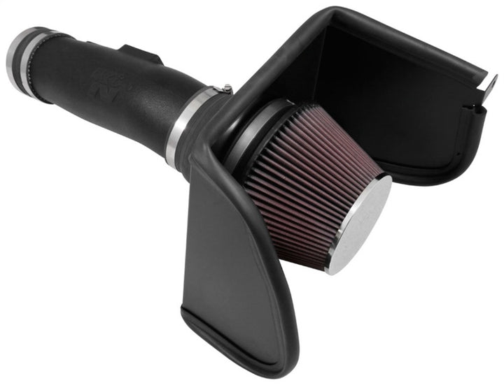 K&N 2017 Nissan Titan V8-5.6L F/I AirCharger Performance Intake - Bull Strap