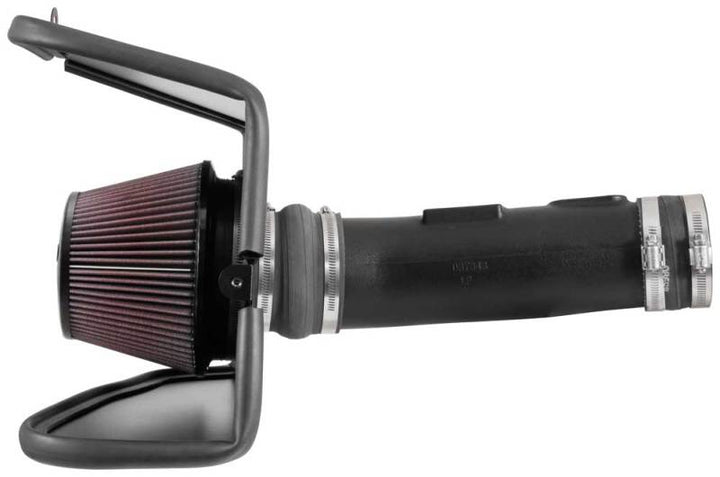 K&N 2017 Nissan Titan V8-5.6L F/I AirCharger Performance Intake - Bull Strap